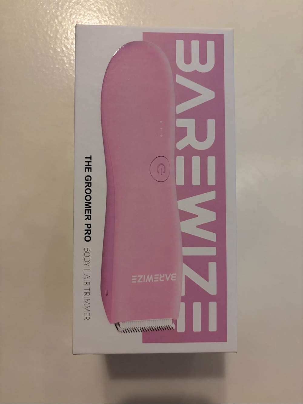 The Groomer Pro Pink Body Hair Trimmer